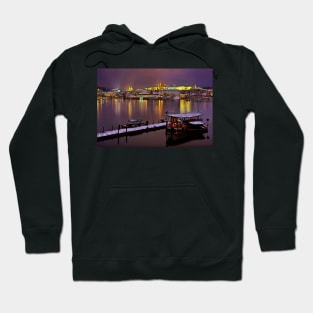 Winter nights in Prague Hoodie